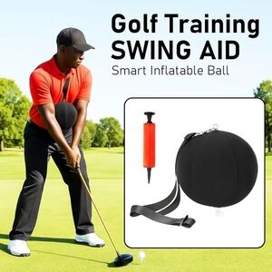 Inflatable Tour Striker Smart Ball Golf Swing Training Aid Posture Correction